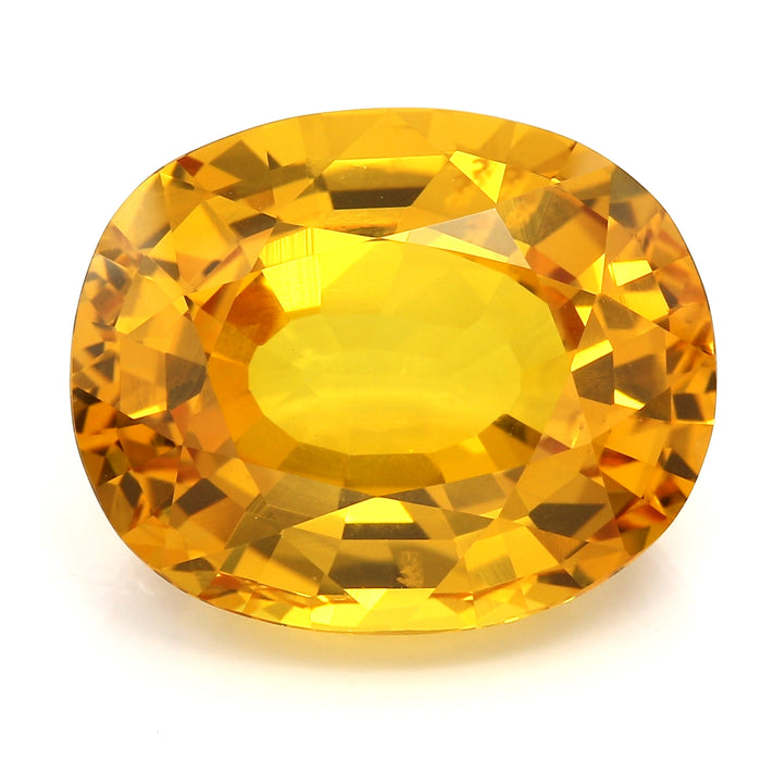 34.13 EC2 Oval Yellow Fancy sapphire