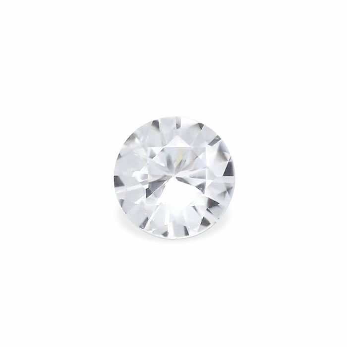 0.44 EC1 Round Colorless Fancy sapphire