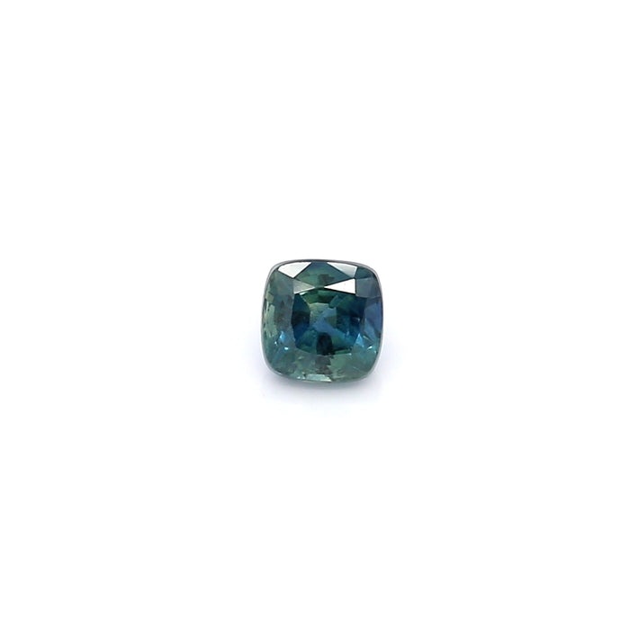 0.44 VI1 Cushion Greenish Blue Sapphire