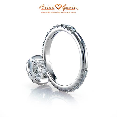 18K White Gold