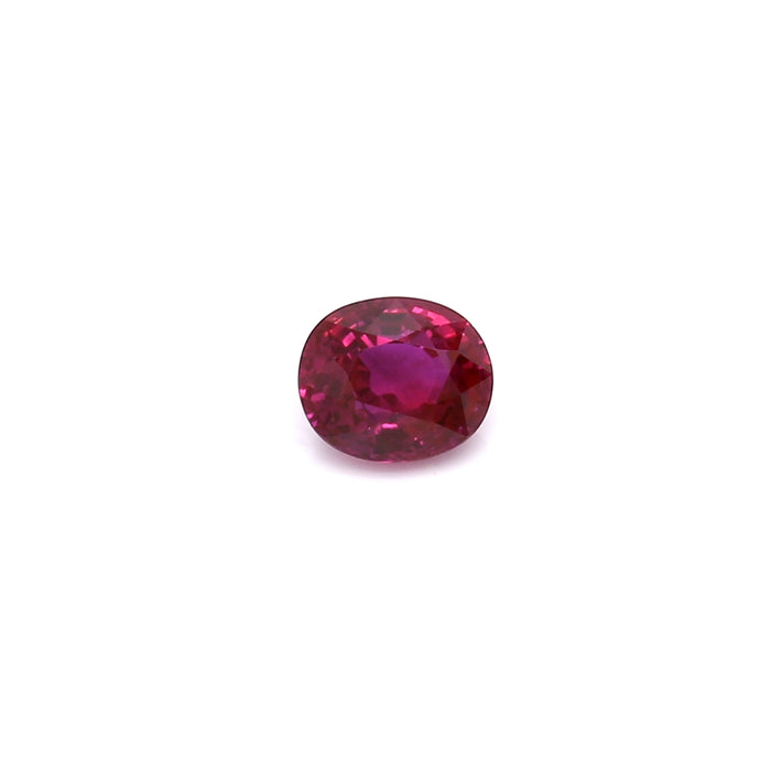 0.74 VI1 Oval Pinkish Red Ruby