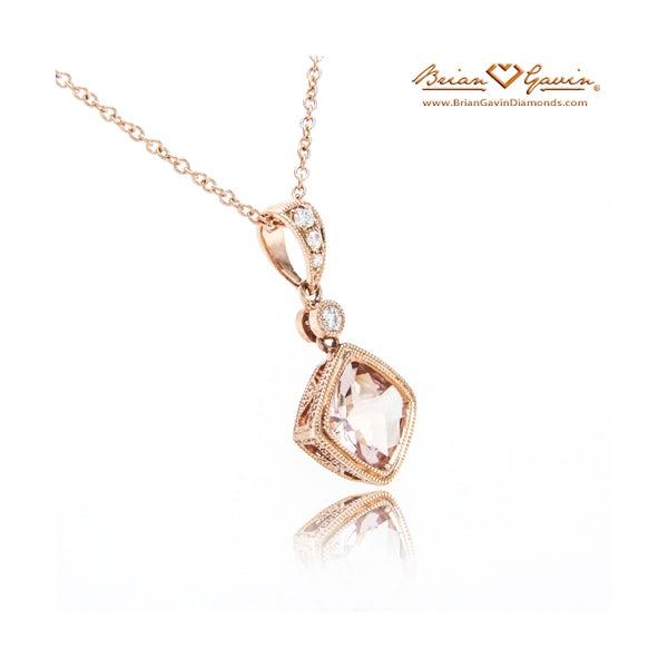 Cushion Checkered Morganite