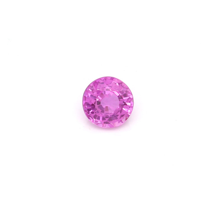 0.88 VI1 Round Purplish Pink Fancy sapphire