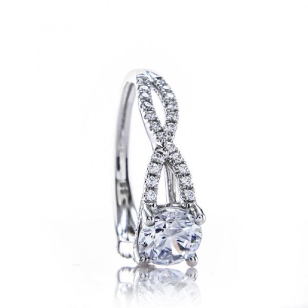 18K White Gold