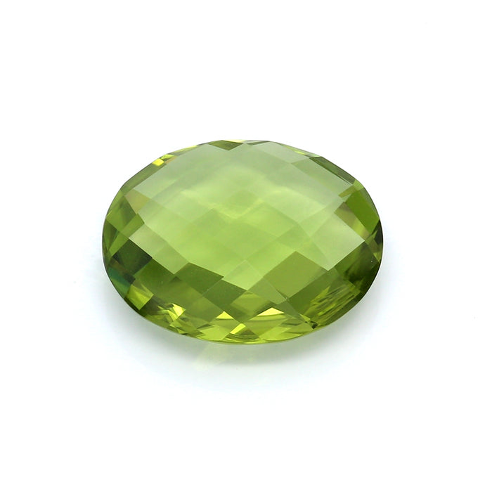 6.59 EC1 Oval Yellowish Green Peridot