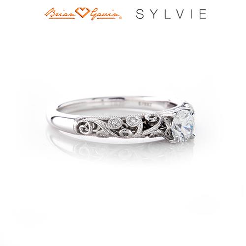 18K White Gold