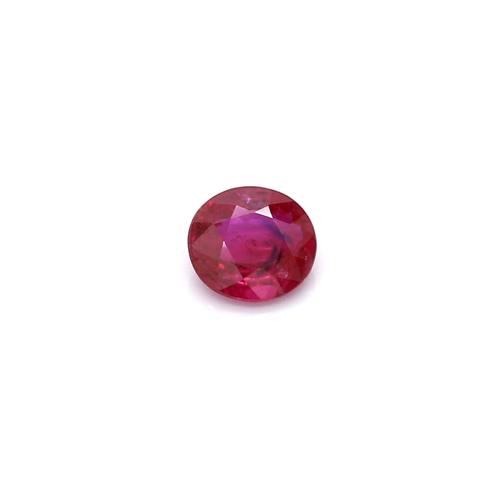 0.74 VI1 Oval Pinkish Red Ruby