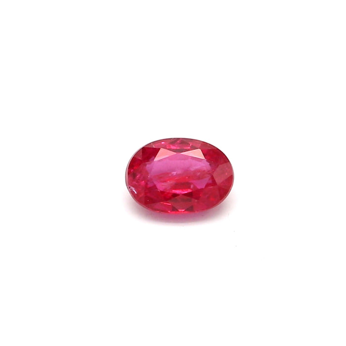 0.17 VI2 Oval Red Ruby