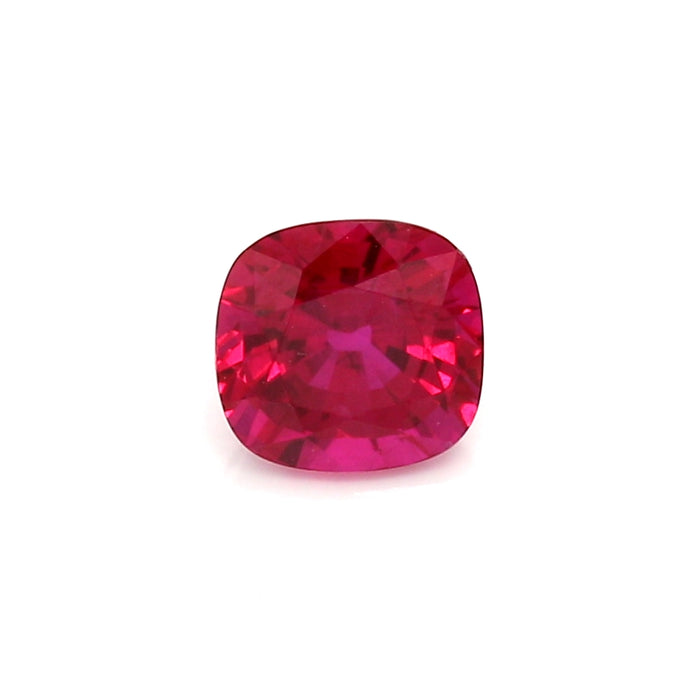 1.17 EC2 Cushion Pinkish Red Ruby