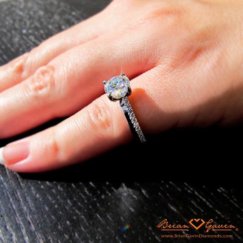 18K White Gold