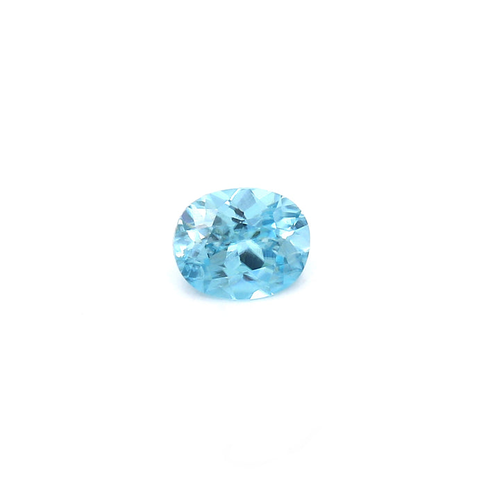 0.91 EC1 Oval Blue Zircon