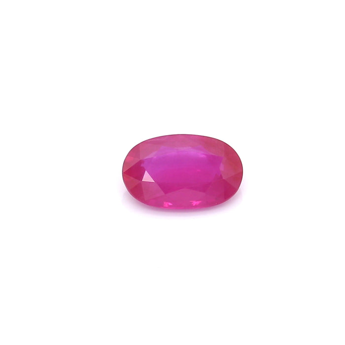 0.84 VI1 Oval Pinkish Red Ruby