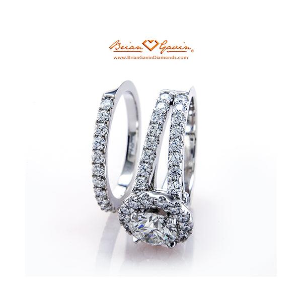 18K White Gold