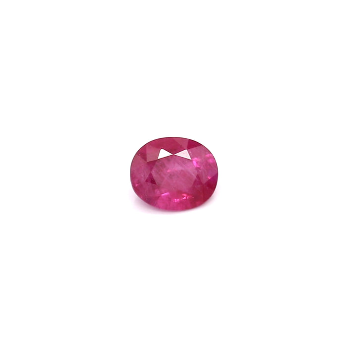 0.64 VI2 Oval Pinkish Red Ruby