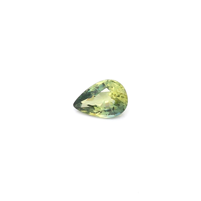 0.52 VI1 Pear-shaped Greenish Yellow Fancy sapphire