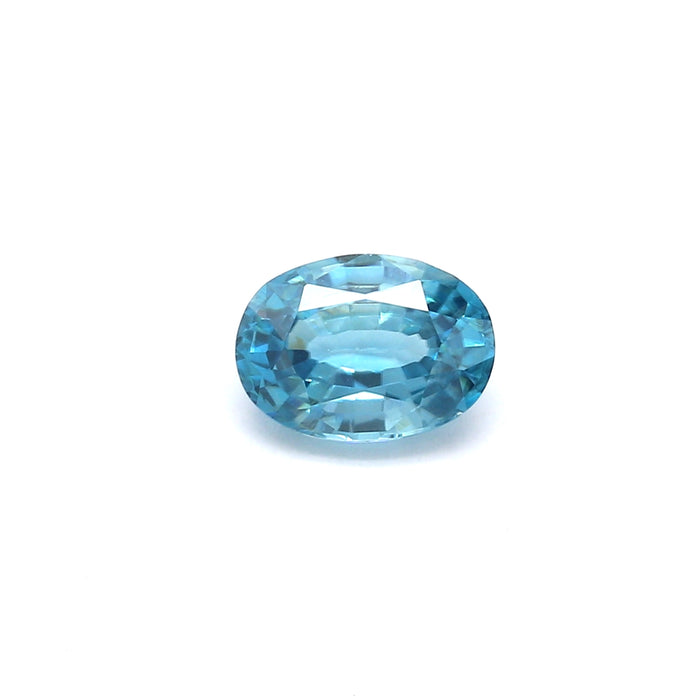 1.64 EC1 Oval Blue Zircon