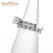 18K White Gold