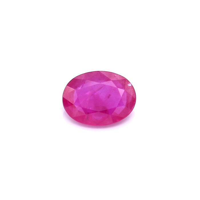 1.1 VI2 Oval Pinkish Red Ruby