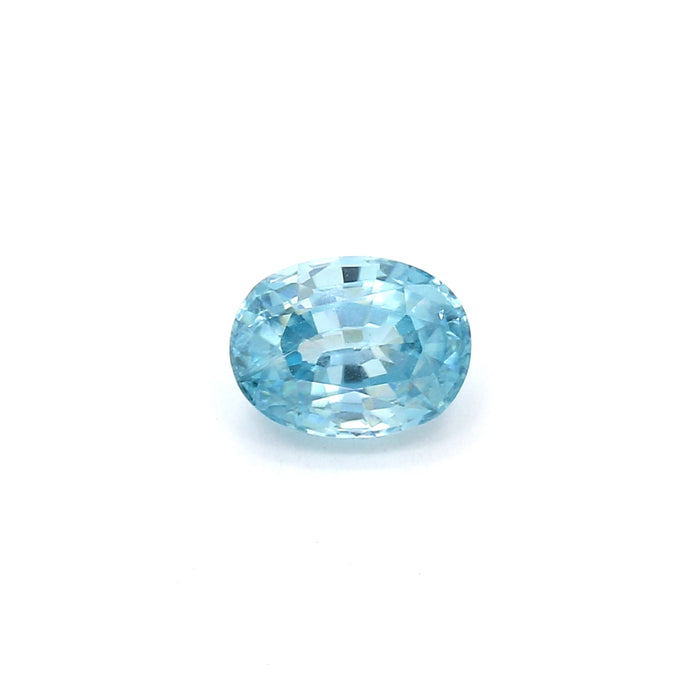 1.7 VI1 Oval Blue Zircon