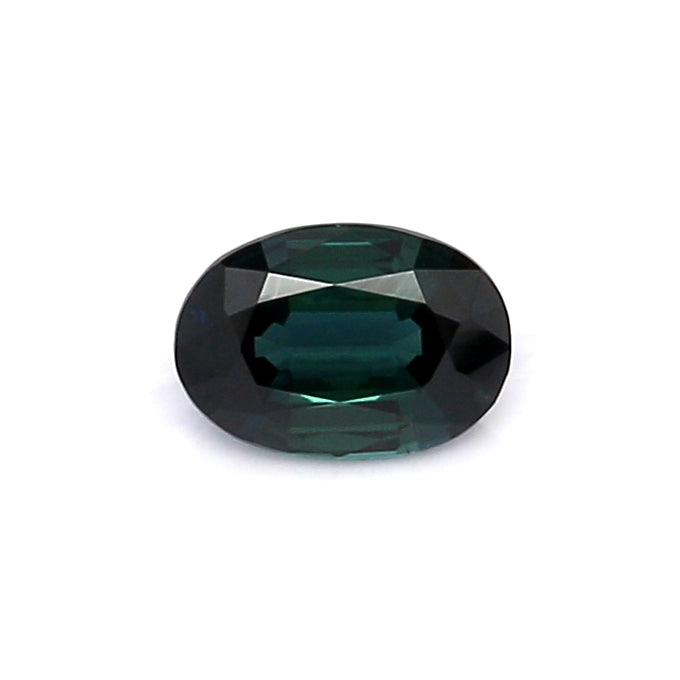 0.54 EC1 Oval Greenish Blue Sapphire