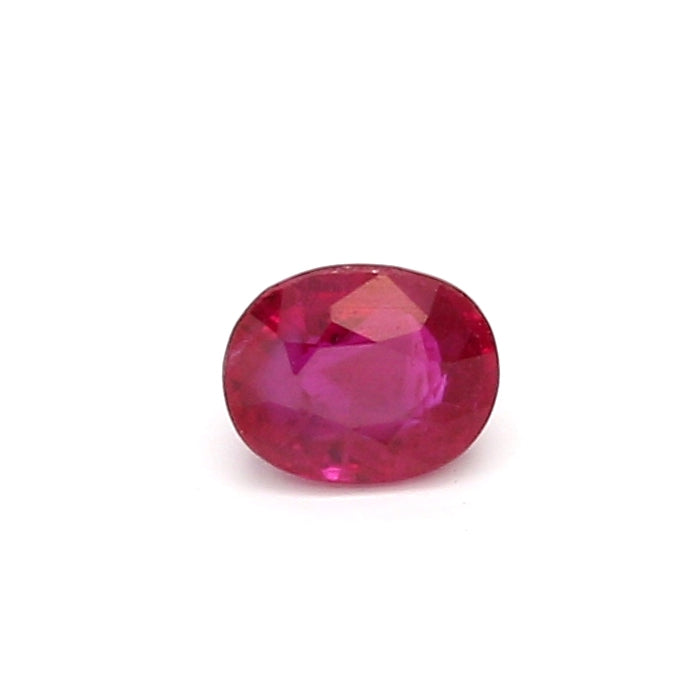 0.57 VI1 Cushion Red Ruby