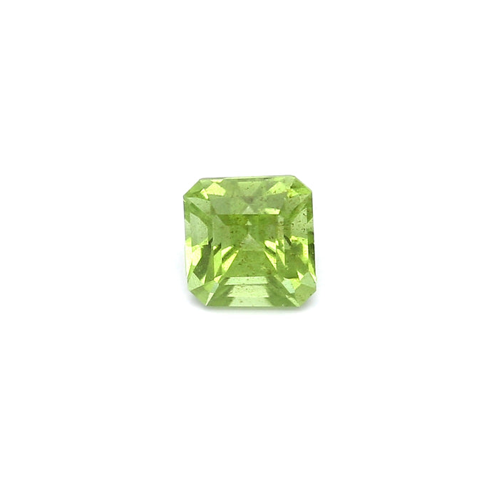 0.95 VI2 Octagon Yellowish Green Peridot