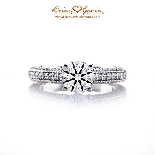 18K White Gold