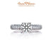 18K White Gold