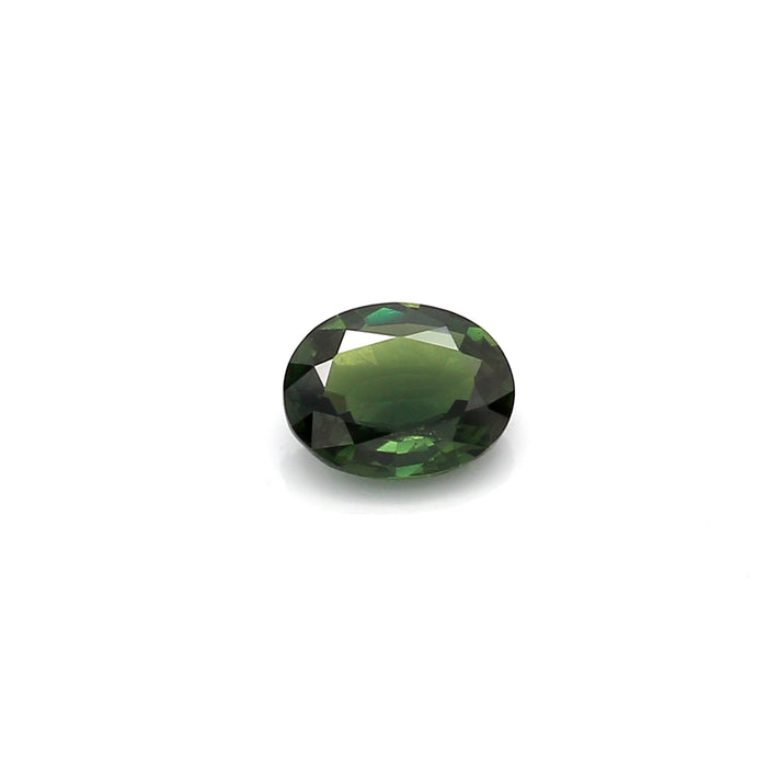 0.84 EC1 Oval Green Fancy sapphire