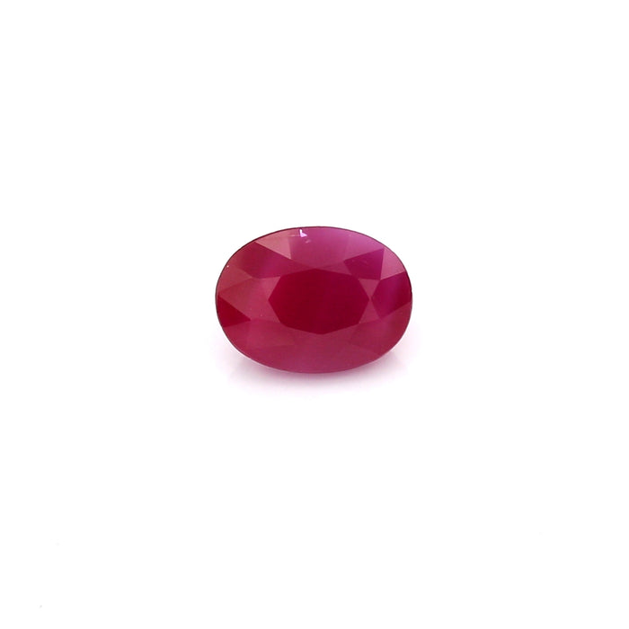 1.02 Oval Purplish Red Ruby
