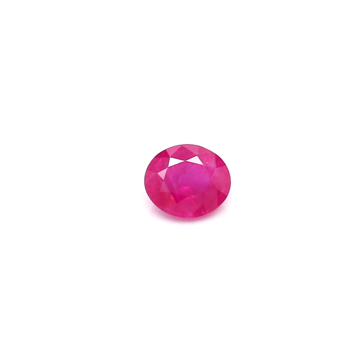 0.54 VI2 Oval Pinkish Red Ruby