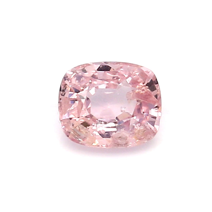 0.74 VI2 Cushion Orangy Pink Spinel