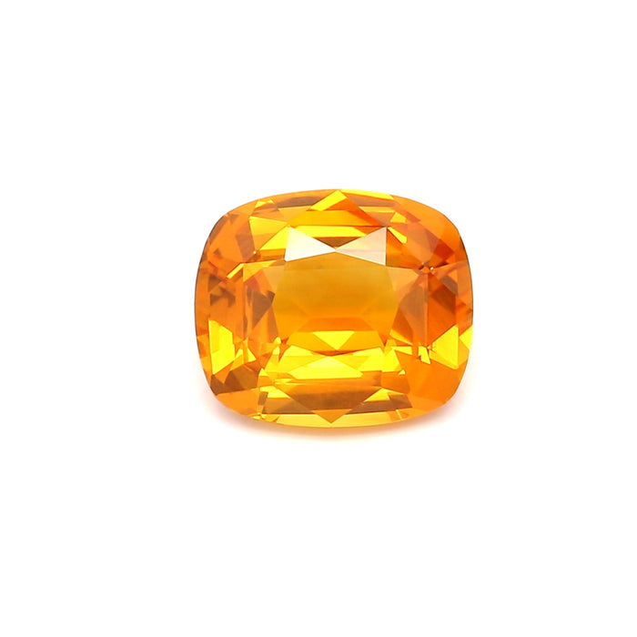 3.48 VI1 Cushion Orangy Yellow Fancy sapphire