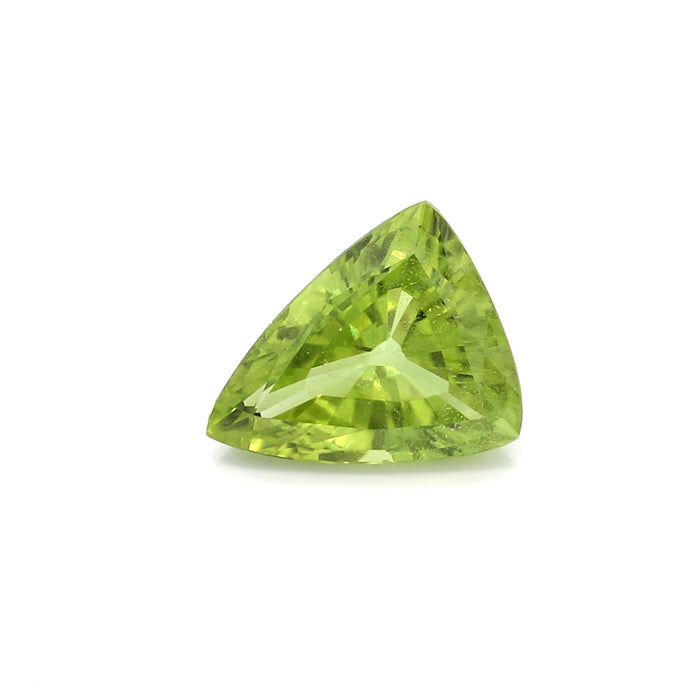 2.74 VI1 Triangular Yellowish Green Peridot