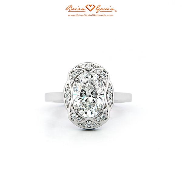 18K White Gold