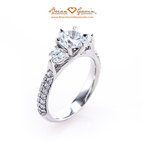 18K White Gold