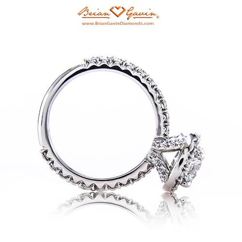 18K White Gold