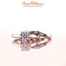 18K White Gold