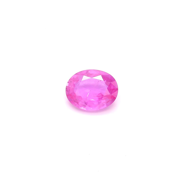 0.67 VI2 Oval Purplish Pink Fancy sapphire