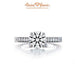 18K White Gold