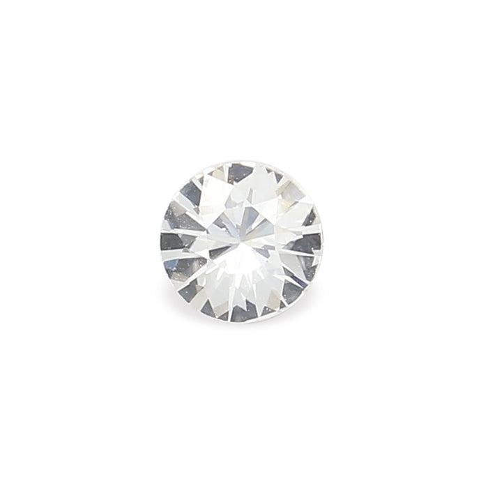 0.48 EC2 Round Colorless Fancy sapphire