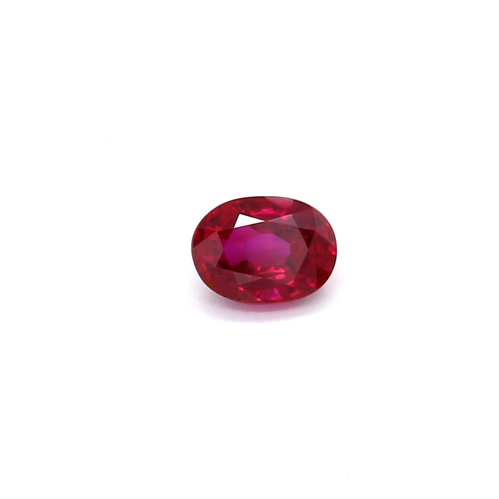 0.86 VI1 Oval Purplish Red Ruby