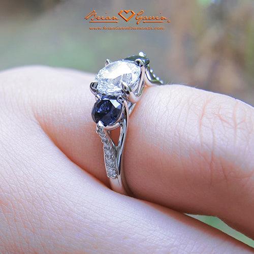 18K White Gold