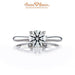 18K White Gold