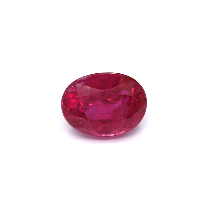 3 VI2 Oval Pinkish Red Ruby