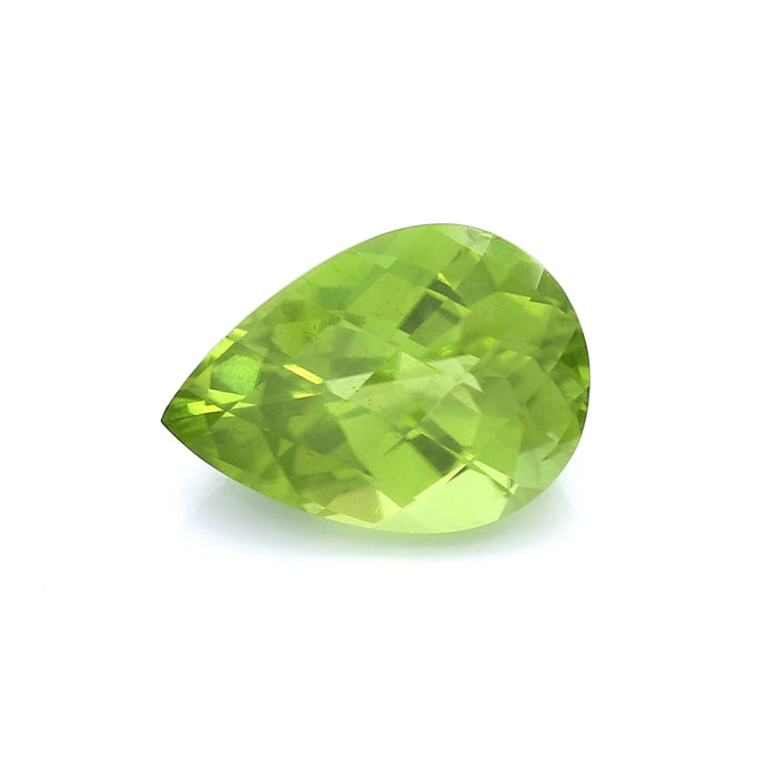 4.94 VI1 Pear-shaped Yellowish Green Peridot