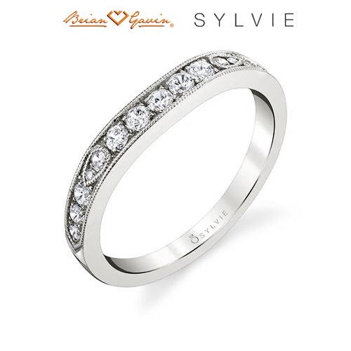 18K White Gold