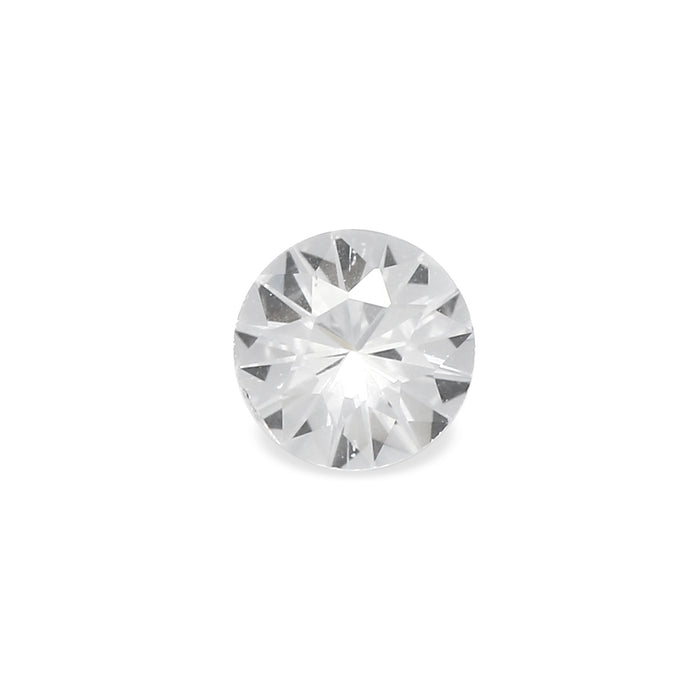 0.52 EC1 Round Colorless Fancy sapphire