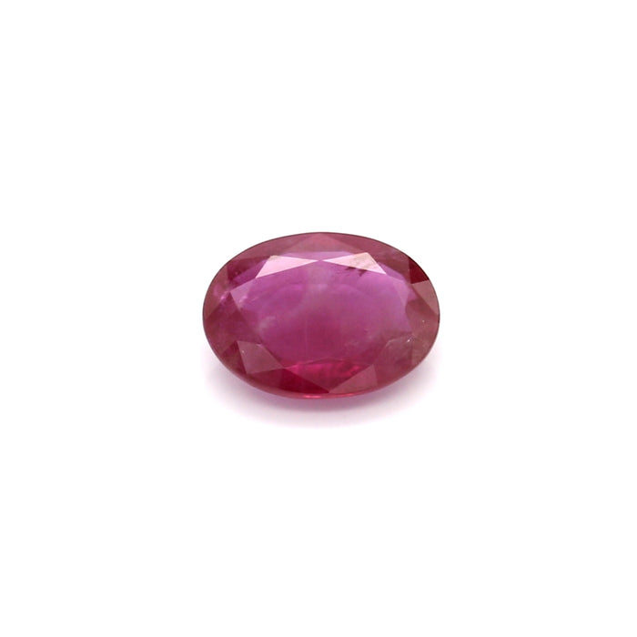 1.23 VI2 Oval Purplish Red Ruby