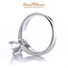 18K White Gold